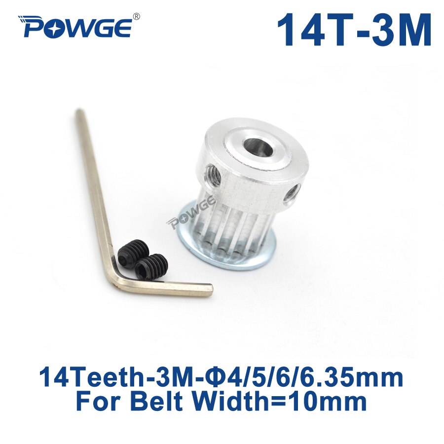 POWGE 14  HTD 3M  Ǯ  3/3.175/4/5/6/6.35m..